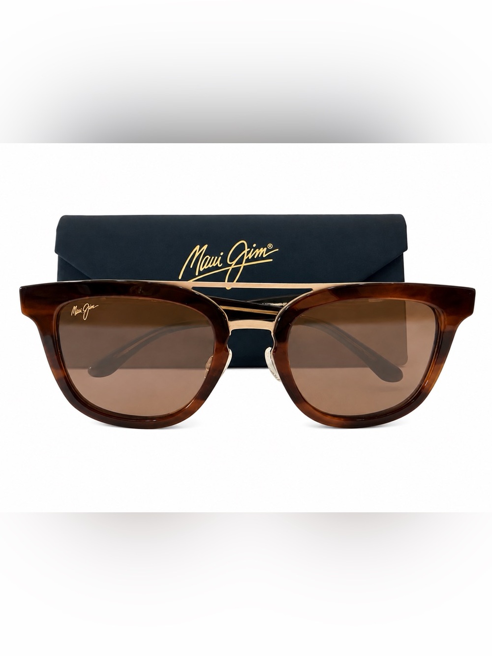 Maui Jim Relaxation Mode MJ844-10D Polarized Sunglasses w/ Case
